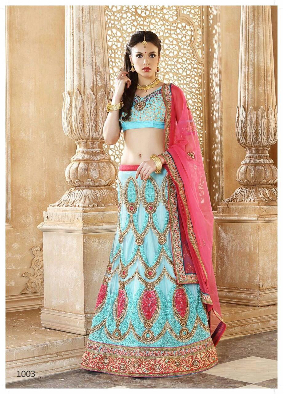 (sale)-roopvati By Kamiya Indian Traditional Beautiful Stylish Designer Embroidered Wedding Wear Lehengas At Wholesale Price