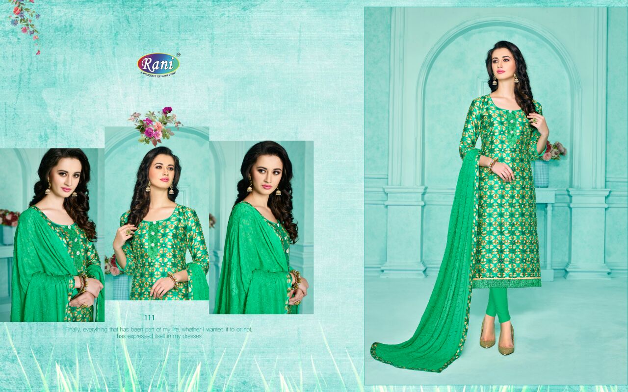 Sanskruti-1 By Rani Print 101 To 112 Series Indian Traditional Stylish Beautiful Party Wear Occasional Wear Printed Cotton Suit At Wholesale Price