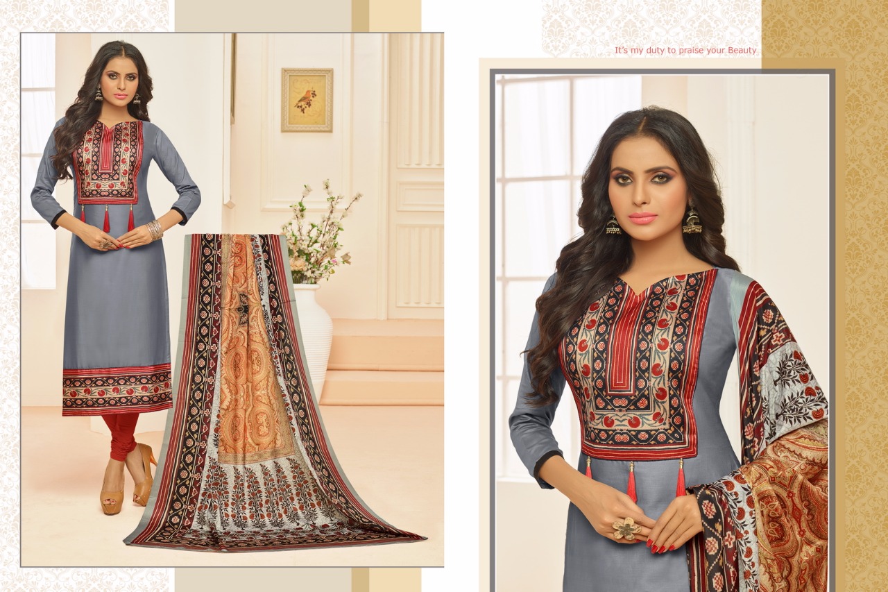 Sararara By Samaira Fashion 9000 To 9011 Series Designer Colorful Fancy Beautiful Party Wear & Occasional Wear Glace Cotton Dresses At Wholesale Price