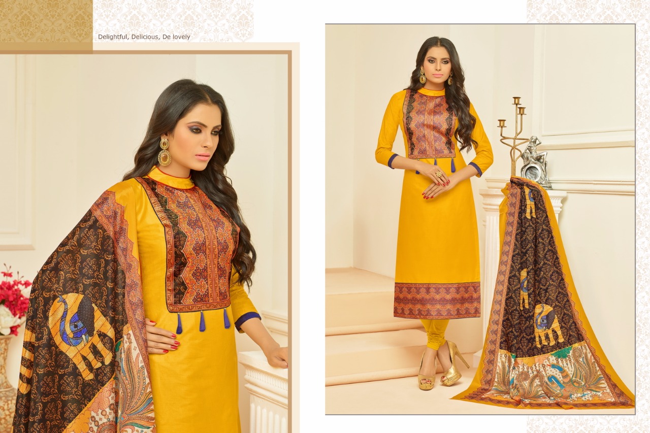 Sararara By Samaira Fashion 9000 To 9011 Series Designer Colorful Fancy Beautiful Party Wear & Occasional Wear Glace Cotton Dresses At Wholesale Price