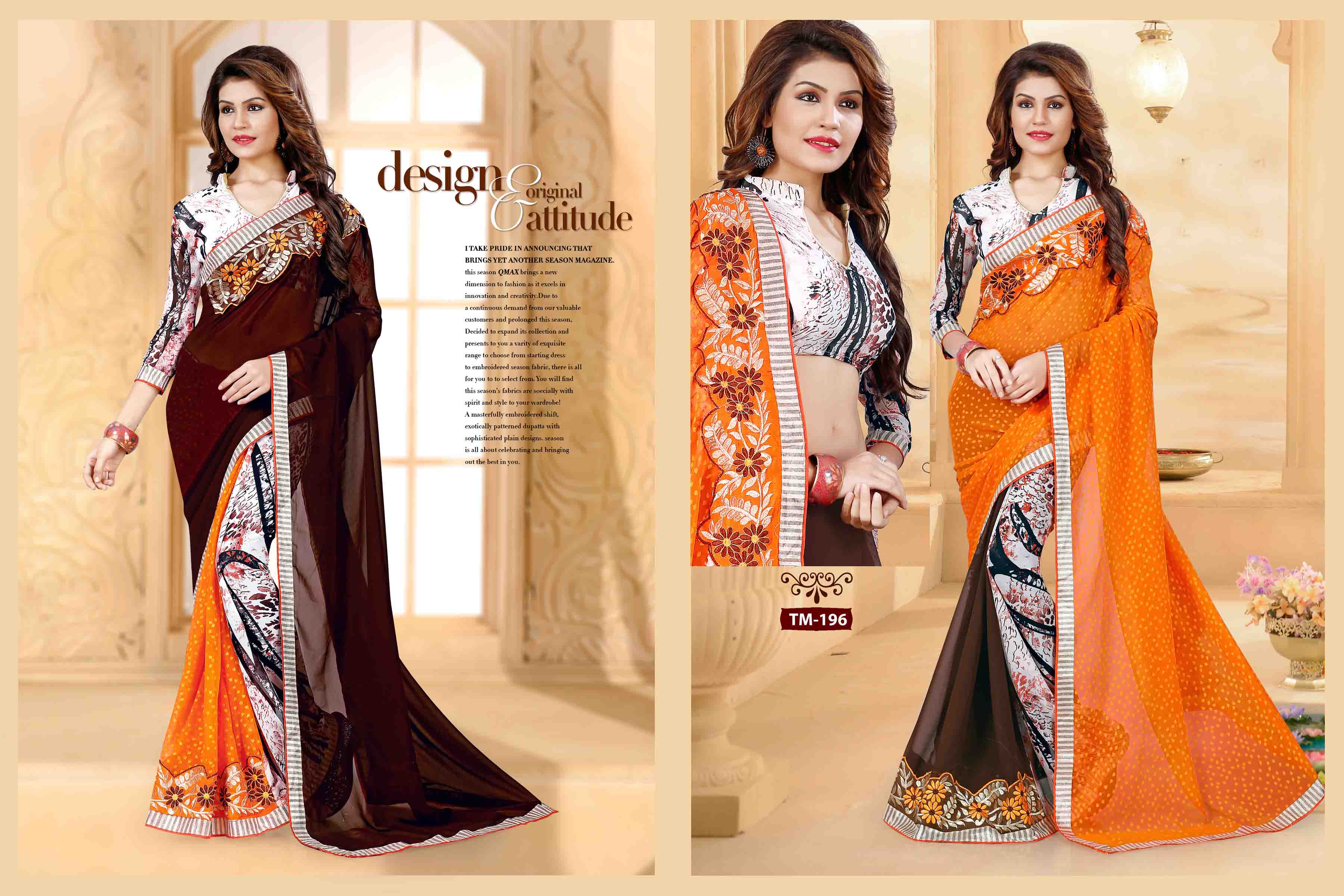 Saree Sagar By Tulsi Mantra 189 To 200 Series Intian Traditional Beautiful Stylish Designer Embroidered Party Wear Georgette Dresses At Wholesale Price