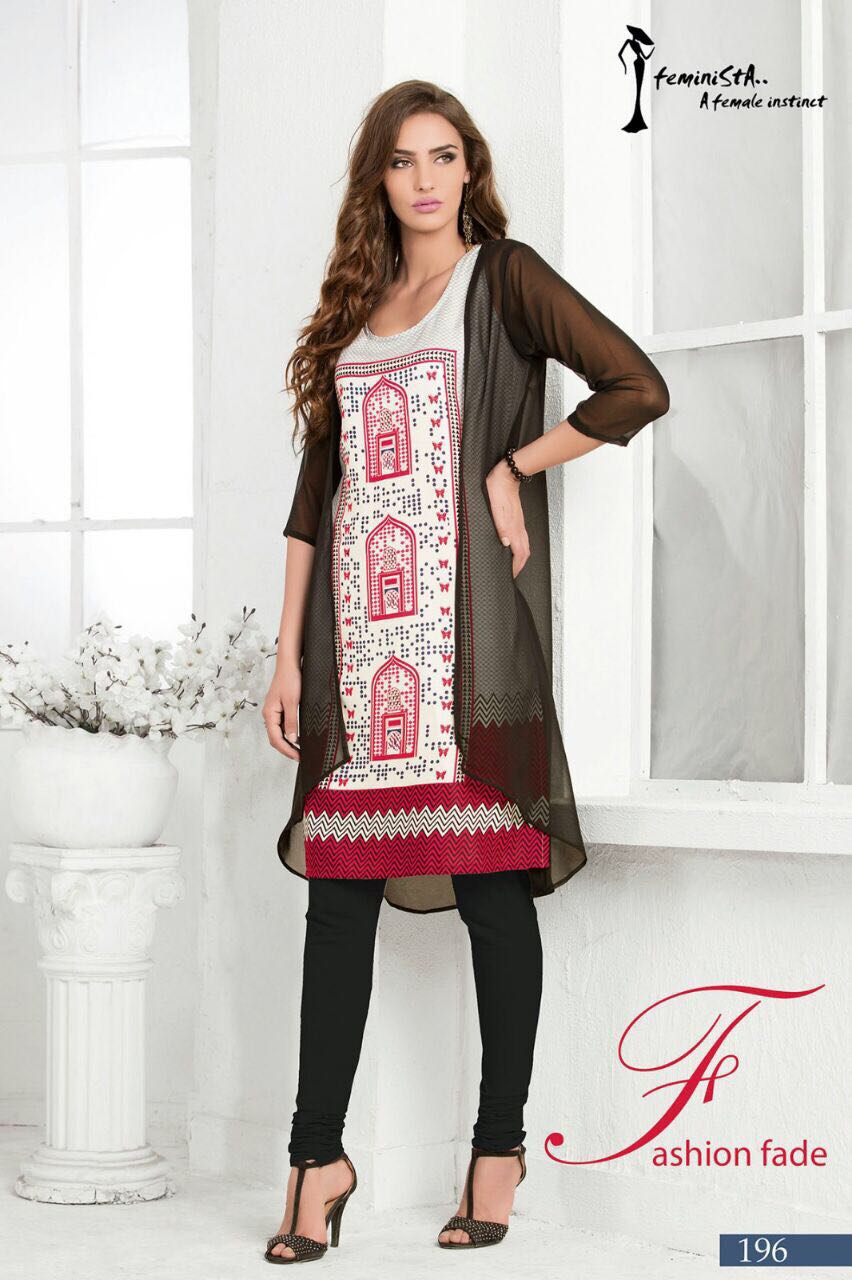 Senses Vol 12 By Arena Fashions 191 To 198 Series Western Stylish Designer Floral Printed Casual Wear Ready To Wear Rayon Kurtis At Wholesale Price