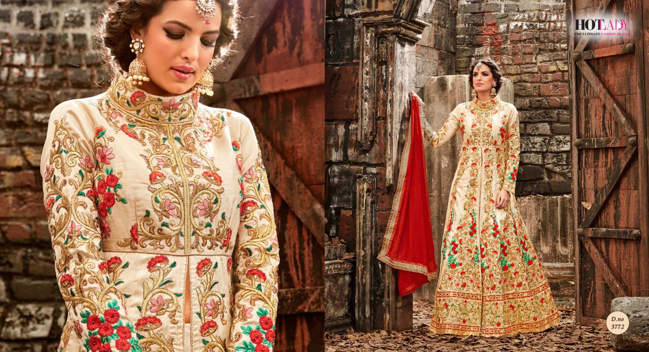 Shahana By Hot Lady 3771 To 3775 Series Beautiful Stylish Designer Heavy Embroidered Party Wear Fancy Dresses At Wholesale Price