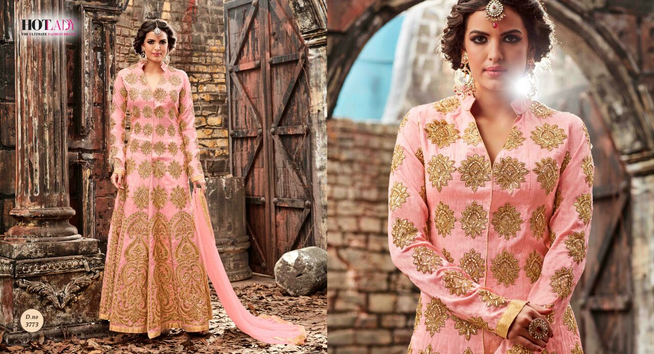 Shahana By Hot Lady 3771 To 3775 Series Beautiful Stylish Designer Heavy Embroidered Party Wear Fancy Dresses At Wholesale Price