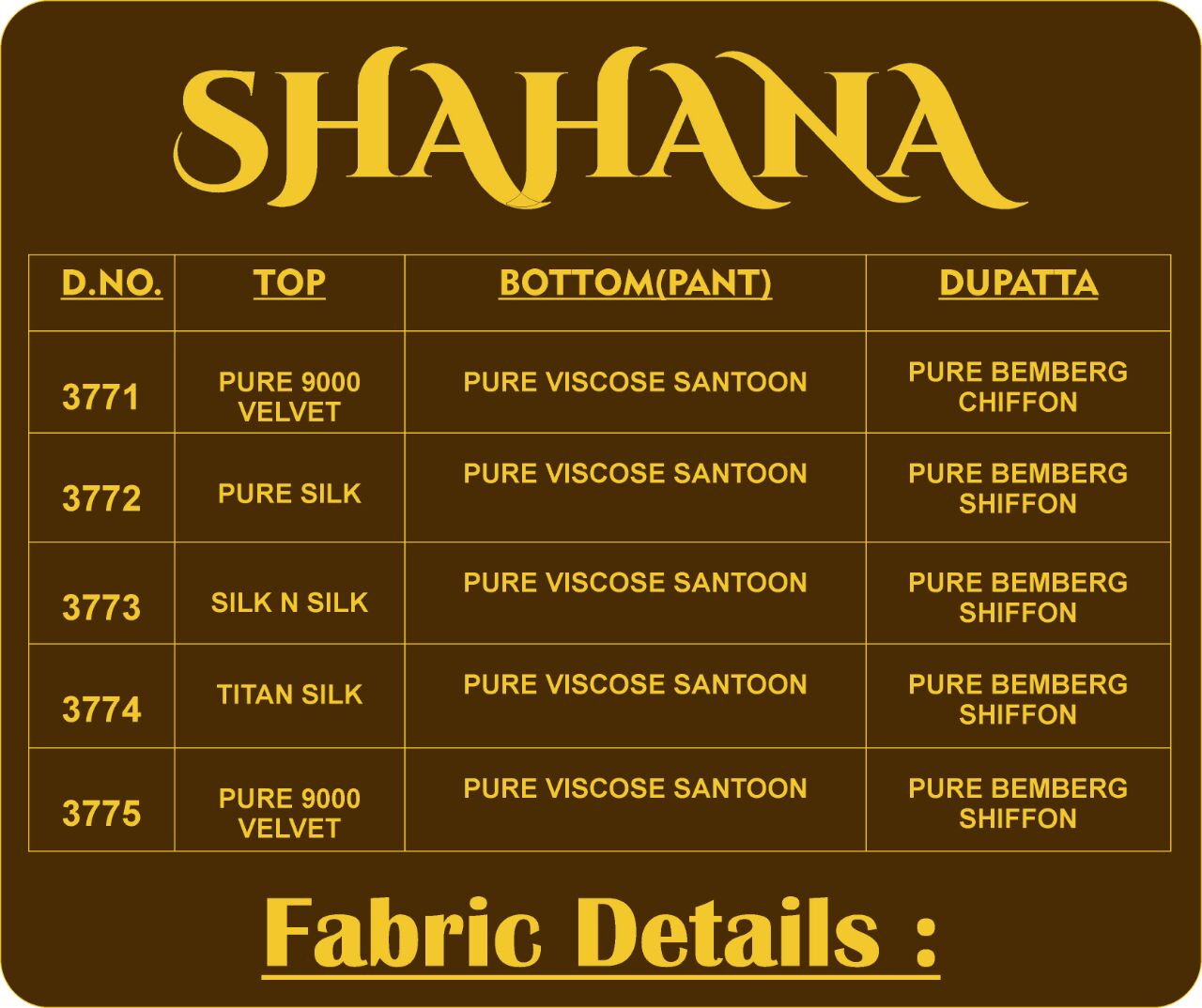 Shahana By Hot Lady 3771 To 3775 Series Beautiful Stylish Designer Heavy Embroidered Party Wear Fancy Dresses At Wholesale Price