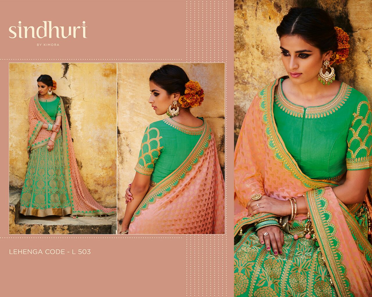 Sindhuri Vol-6 By Kimora Fashion 501 To 511 Series Indian Traditional Beautiful Stylish Designer Heavy Embroidered Party Wear Silk Lehengas At Wholesale Price
