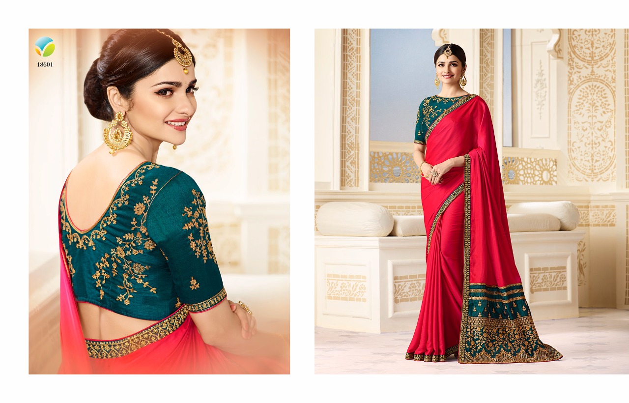 Starwalk-sparkle By Vinay Fashion 18601 To 18608 Series Indian Designer Beautiful Colorful Festive Collection Occasional Wear & Party Wear Silk Sarees At Wholesale Price
