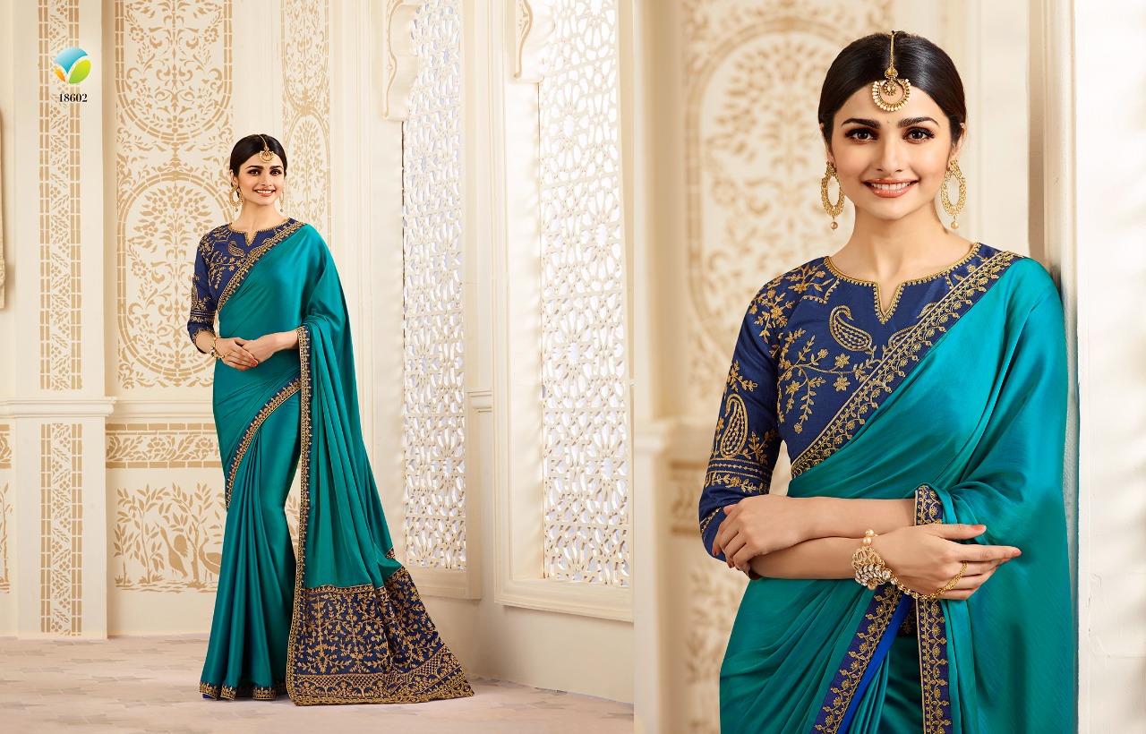 Starwalk-sparkle By Vinay Fashion 18601 To 18608 Series Indian Designer Beautiful Colorful Festive Collection Occasional Wear & Party Wear Silk Sarees At Wholesale Price