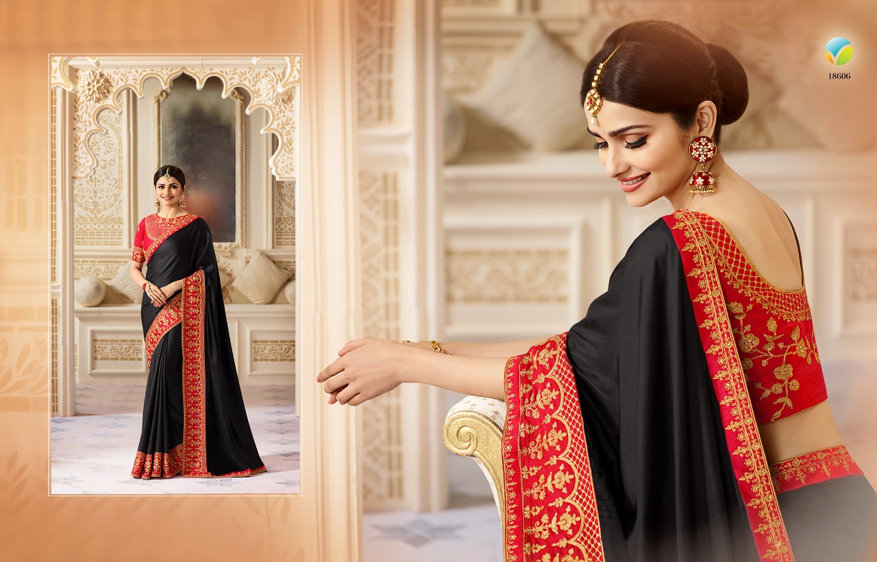 Starwalk-sparkle By Vinay Fashion 18601 To 18608 Series Indian Designer Beautiful Colorful Festive Collection Occasional Wear & Party Wear Silk Sarees At Wholesale Price