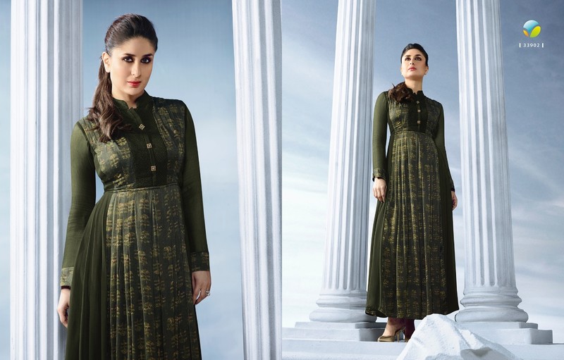 Tumbaa Bebo Vol-2 By Vinay Fashion 33901 To 33910 Series Designer Stylish Beautiful Fancy Colorful Party Wear & Ethnic Wear Georgette Silk Kurtis At Wholesale Price
