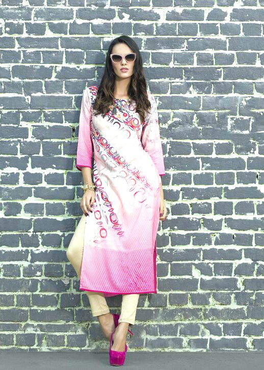 Urbanari By Arena Fashions Western Beautiful Designer Floral Digital Printed Casual Wear Ready To Wear Western Wear Rayon Kurtis At Wholesale Price