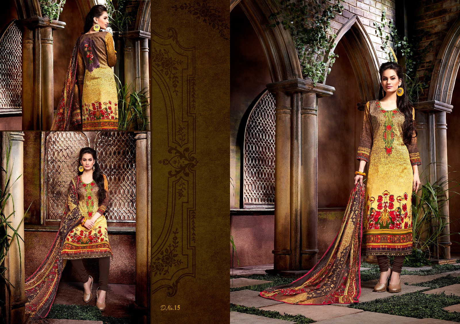 Vintage By M.pankaj Fashion 13 To 20 Series Beautiful Stylish Designer Printed And Embroidered Party Wear Casual Wear Ethnic Wear Cotton Satin Dresses At Wholesale Price