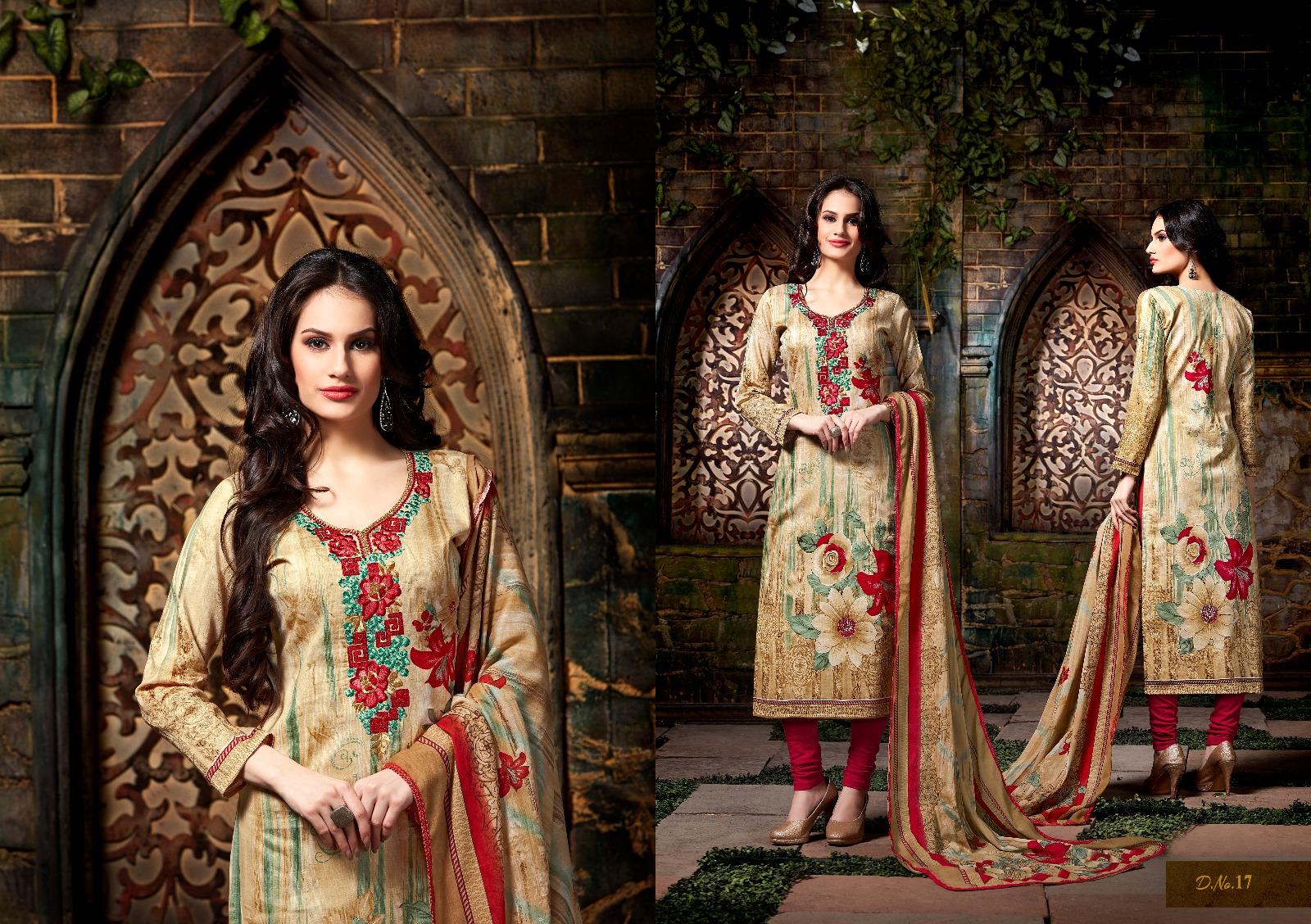 Vintage By M.pankaj Fashion 13 To 20 Series Beautiful Stylish Designer Printed And Embroidered Party Wear Casual Wear Ethnic Wear Cotton Satin Dresses At Wholesale Price