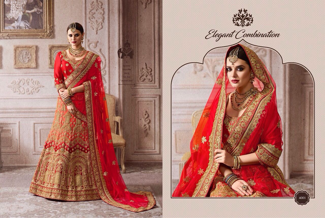 Zikkra Lehenga Vol-2 By Zikkra 4001 To 4011 Series Designer Beautiful Wedding Collection Heavy Embroidery Work Occasional Wear Naylon Satin & Velvet Lehengas At Wholesale Price