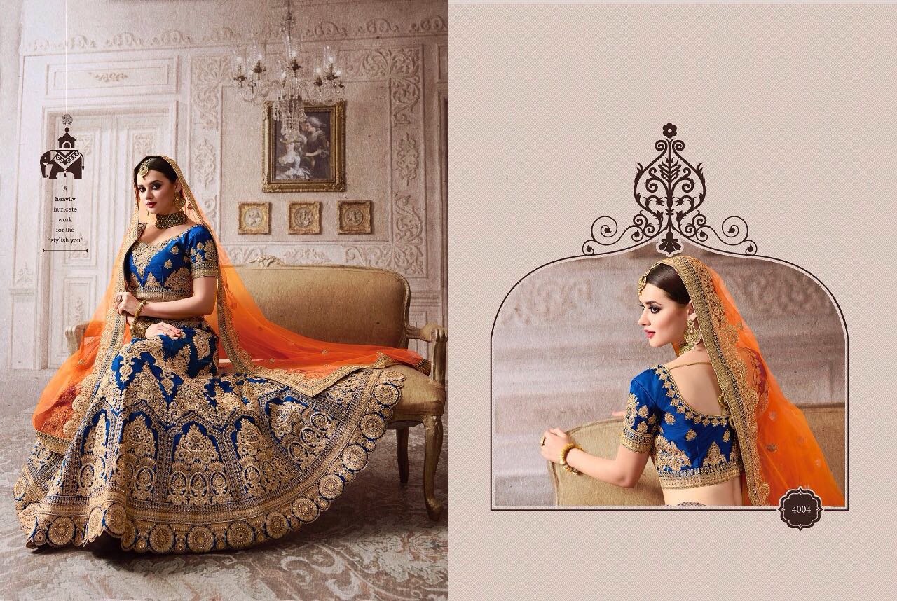 Zikkra Lehenga Vol-2 By Zikkra 4001 To 4011 Series Designer Beautiful Wedding Collection Heavy Embroidery Work Occasional Wear Naylon Satin & Velvet Lehengas At Wholesale Price