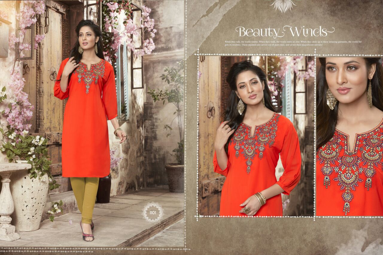 Zoya By Valencia Tex 1101 To 1110 Series Beautiful Indian Ethnic Wear With Embroidered Work Colorful Stylish Fancy Casual Wear & Ready To Wear Georgette Kurtis With Santoon Inner At Wholesale Price