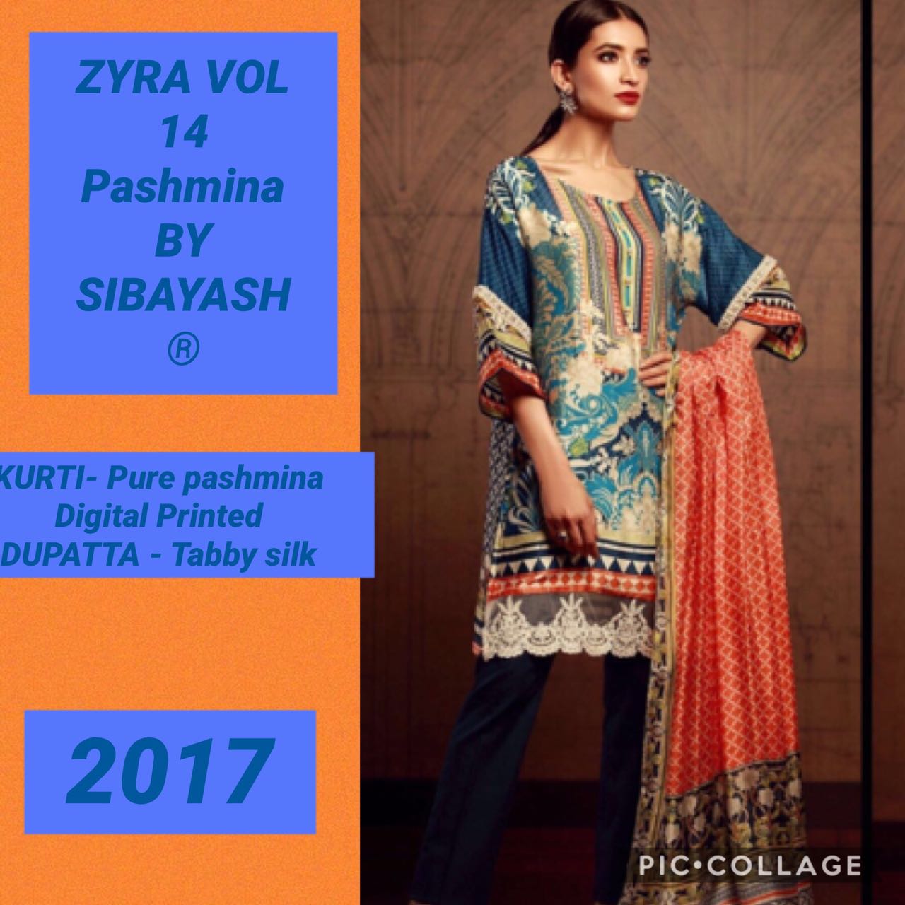 Zyra Vol-14 By Sibayash Pakistani Stylish Beautiful Colorful Party Wear & Occasional Wear Fancy Pure Pashmina Dresses At Wholesale Price