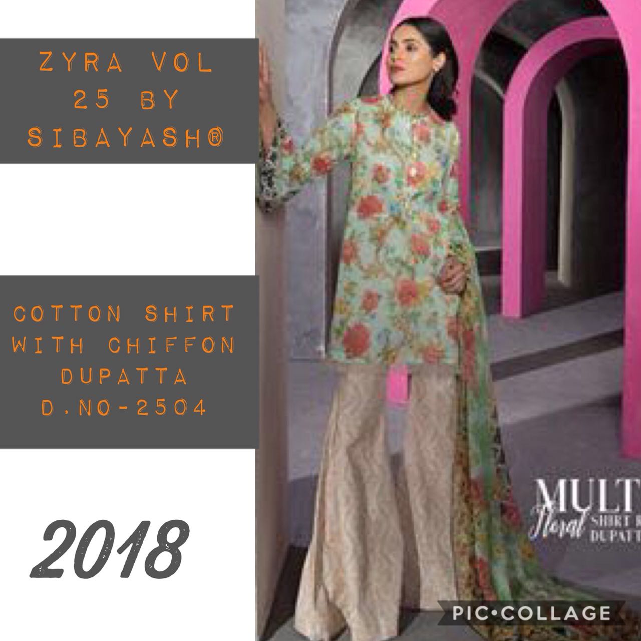 Zyra Vol-25 By Sibayash 2501 To 2506 Series Designer Pakistani Suits Beautiful Stylish Colorful Fancy Party Wear & Occasional Wear Pure Cotton Lawn Dresses At Wholesale Price