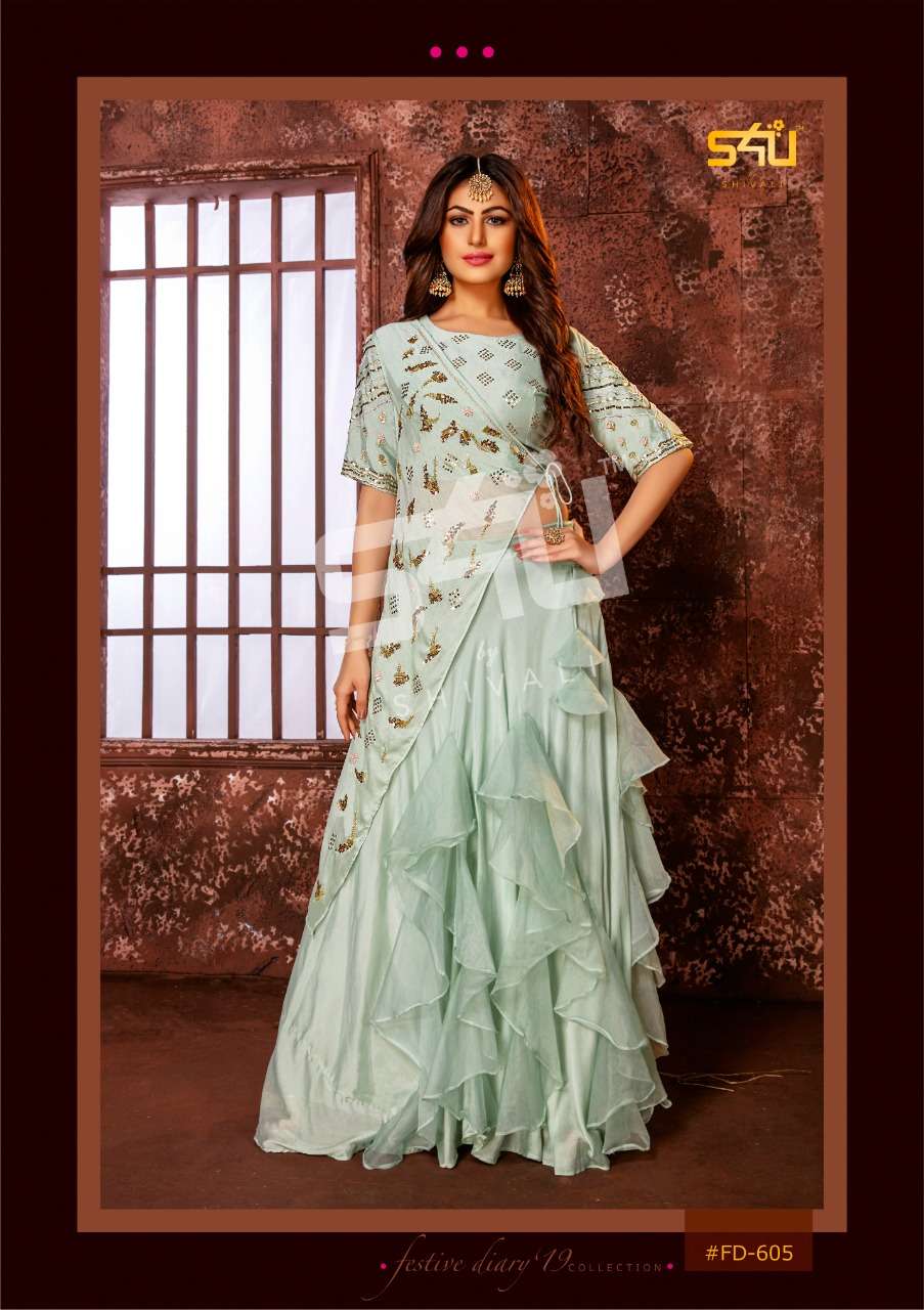 FESTIVE DIARIES VOL-19 BY S4U FASHION BEAUTIFUL STYLISH FANCY COLORFUL  CASUAL WEAR & ETHNIC WEAR