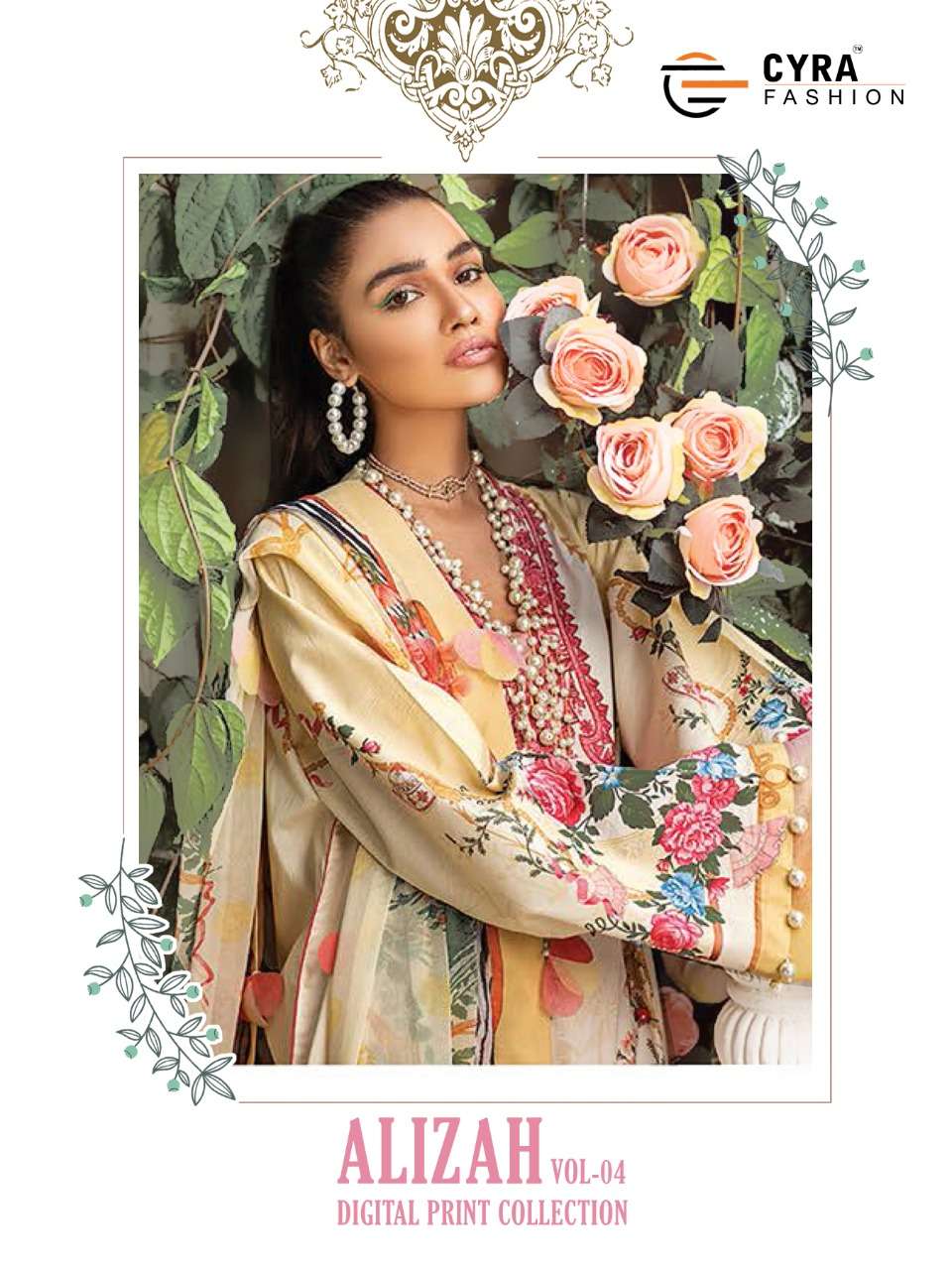 ALIZAH VOL-4 BY CYRA FASHION 58001 TO 58006 SERIES DESIGNER PAKISTANI SUITS BEAUTIFUL STYLISH FANCY COLORFUL PARTY WEAR & OCCASIONAL WEAR JAM COTTON WITH PATCH WORK DRESSES AT WHOLESALE PRICE