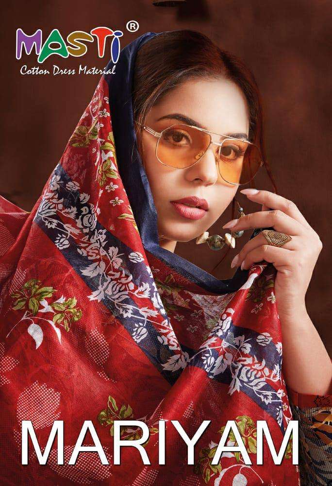 MARIYAM BY MASTI 1001 TO 1010 SERIES BEAUTIFUL COLORFUL STYLISH FANCY CASUAL WEAR & ETHNIC WEAR & READY TO WEAR  COTTON PRINTED DRESSES AT WHOLESALE PRICE