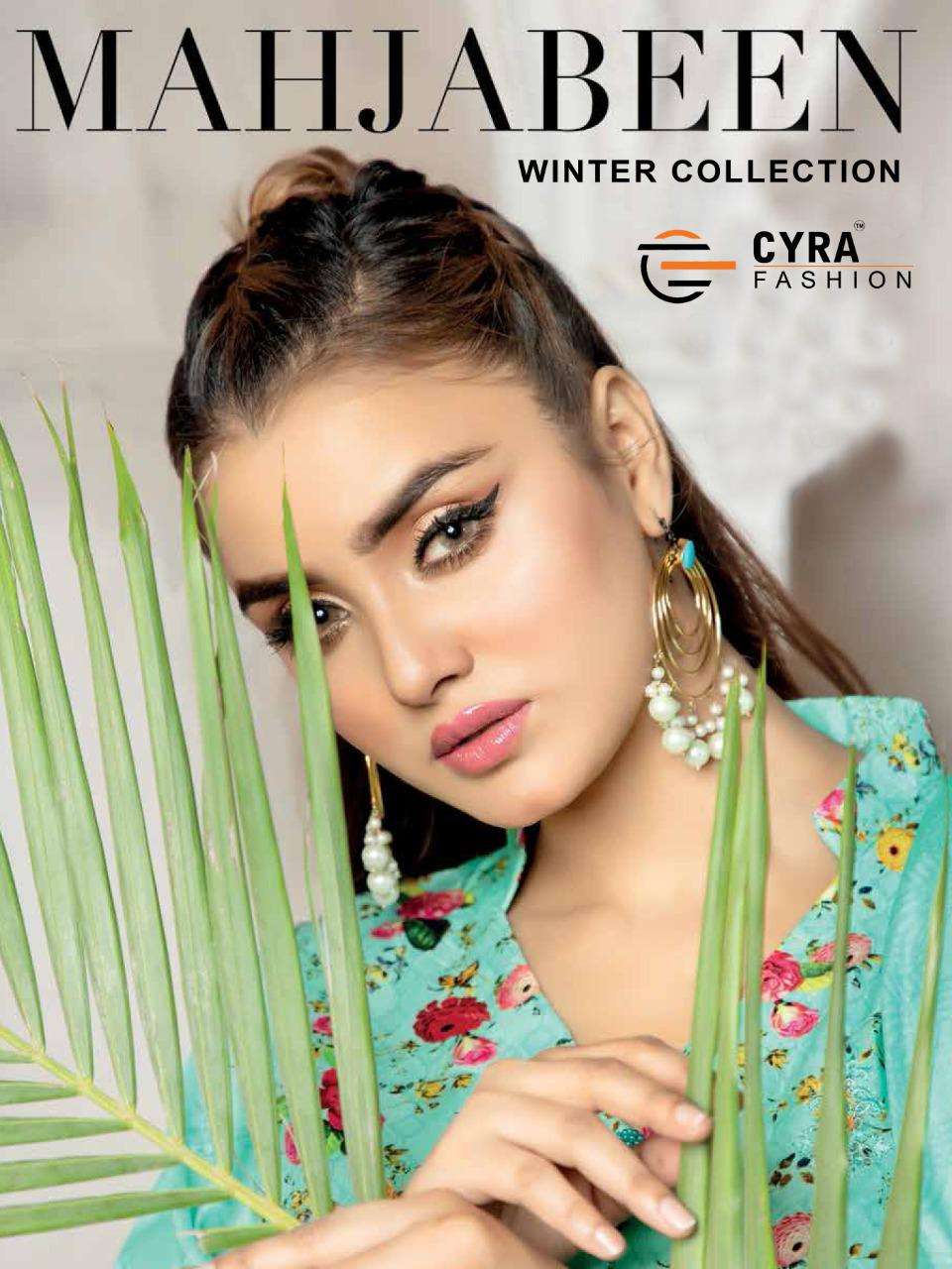 MAHJABEEN WINTER COLLECTION BY CYRA FASHION 81001 TO 81005 SERIES BEAUTIFUL STYLISH SHARARA SUITS FANCY COLORFUL CASUAL WEAR & ETHNIC WEAR & READY TO WEAR PURE PASHMINA PRINTED DRESSES AT WHOLESALE PRICE