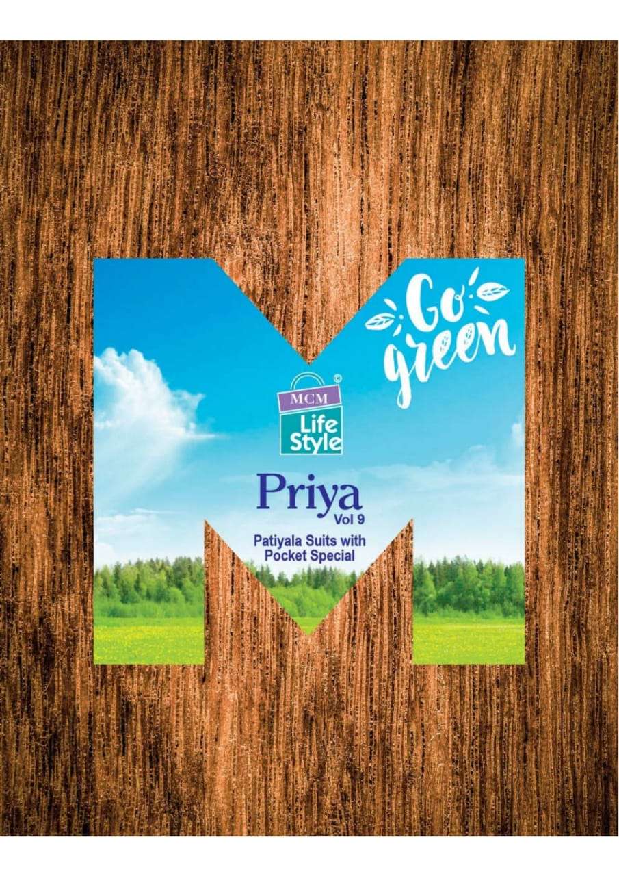 PRIYA VOL-9 BY MCM LIFESTYLE 207 TO 238 SERIES SUITS BEAUTIFUL FANCY COLORFUL STYLISH PARTY WEAR & OCCASIONAL WEAR COTTON PRINTED DRESSES AT WHOLESALE PRICE