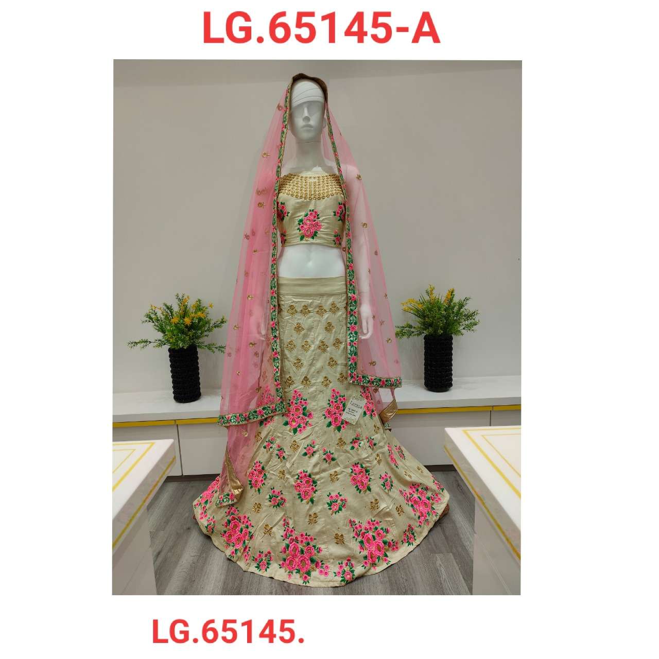 Silk Women Ethnic Indian Wedding Black Lehenga Choli Traditional Floral  Skirt | eBay