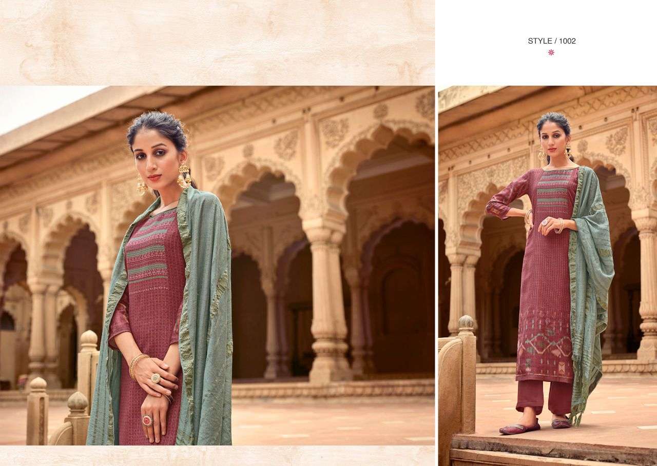 AARFA BY VIONA SUITS 1001 TO 1008 SERIES BEAUTIFUL SUITS COLORFUL STYLISH FANCY CASUAL WEAR & ETHNIC WEAR PURE PASHMINA DIGITAL PRINT DRESSES AT WHOLESALE PRICE