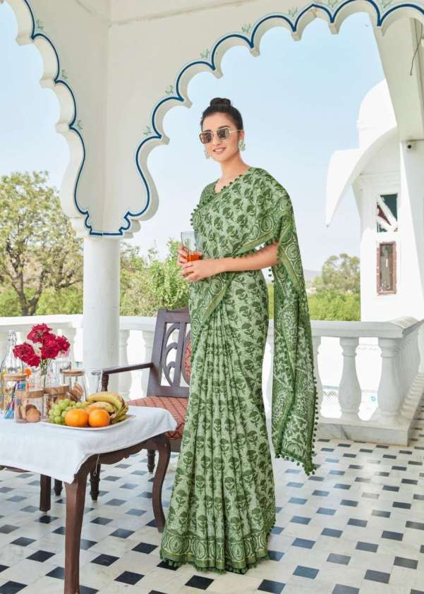 MYRA 8019 SERIES BY MYRA 8019 TO 8025 SERIES INDIAN TRADITIONAL WEAR COLLECTION BEAUTIFUL STYLISH FANCY COLORFUL PARTY WEAR & OCCASIONAL WEAR SOFT COTTON SAREES AT WHOLESALE PRICE