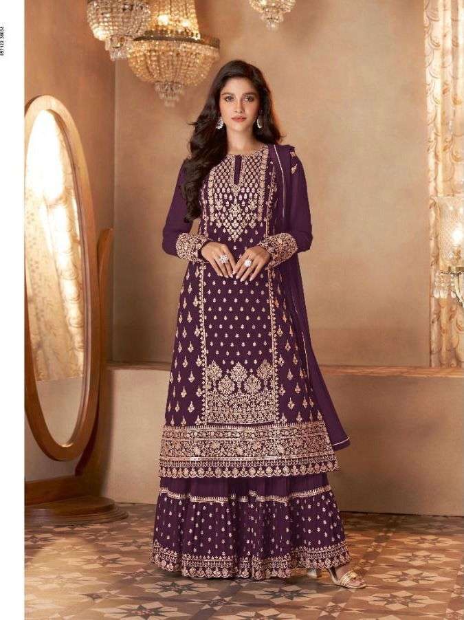 white christmas dresses Zohra – Shop Sky Blue and Pink Organza Bridal Dress for Nikah & Walima –  Pakistani Moda main image 1