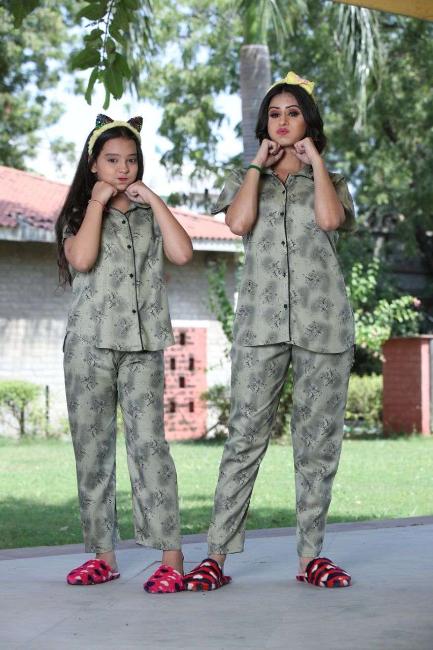 NAIKA VOL-8 BY PAAVI 801 TO 808 SERIES BEAUTIFUL STYLISH FANCY COLORFUL CASUAL WEAR & ETHNIC WEAR RAYON PRINT NIGHT SUITS AT WHOLESALE PRICE