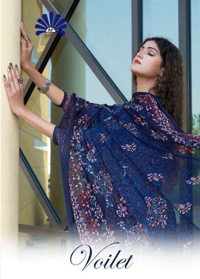VOILET BY RADHA FAB 1001 TO 1010 SERIES BEAUTIFUL STYLISH SUITS FANCY COLORFUL CASUAL WEAR & ETHNIC WEAR & READY TO WEAR CAMBRIC COTTON PRINTED DRESSES AT WHOLESALE PRICE