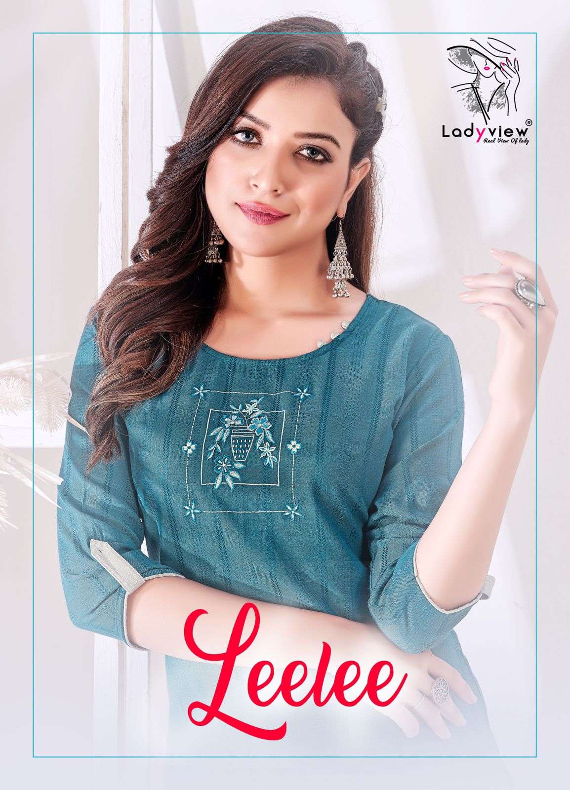 LEELEE BY KALAROOP 1001 TO 1005 SERIES DESIGNER STYLISH FANCY COLORFUL BEAUTIFUL PARTY WEAR & ETHNIC WEAR COLLECTION RAYON EMBROIDERY KURTIS AT WHOLESALE PRICE