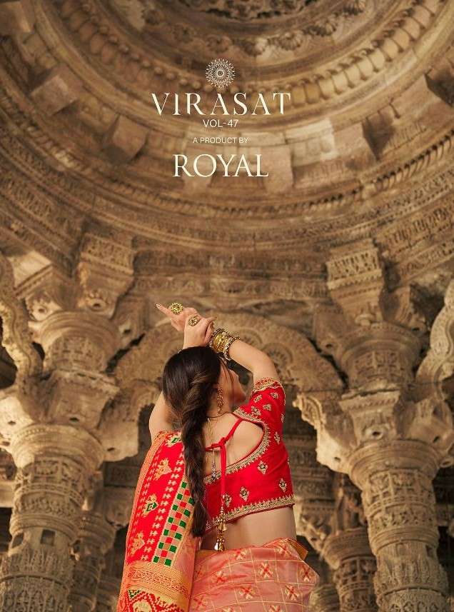 VIRASAT VOL-47 BY VIRASAT 13374 TO 13388 SERIES DESIGNER STYLISH FANCY COLORFUL BEAUTIFUL PARTY WEAR & ETHNIC WEAR COLLECTION SILK GOWNS AT WHOLESALE PRICE