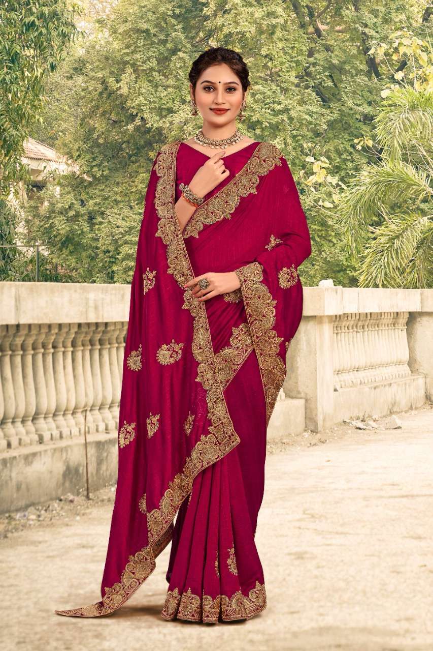 BAARAT ZARI BY YADU NANDAN FASHION 01 TO 04 SERIES INDIAN TRADITIONAL WEAR COLLECTION BEAUTIFUL STYLISH FANCY COLORFUL PARTY WEAR & OCCASIONAL WEAR SILK EMBROIDERED SAREES AT WHOLESALE PRICE