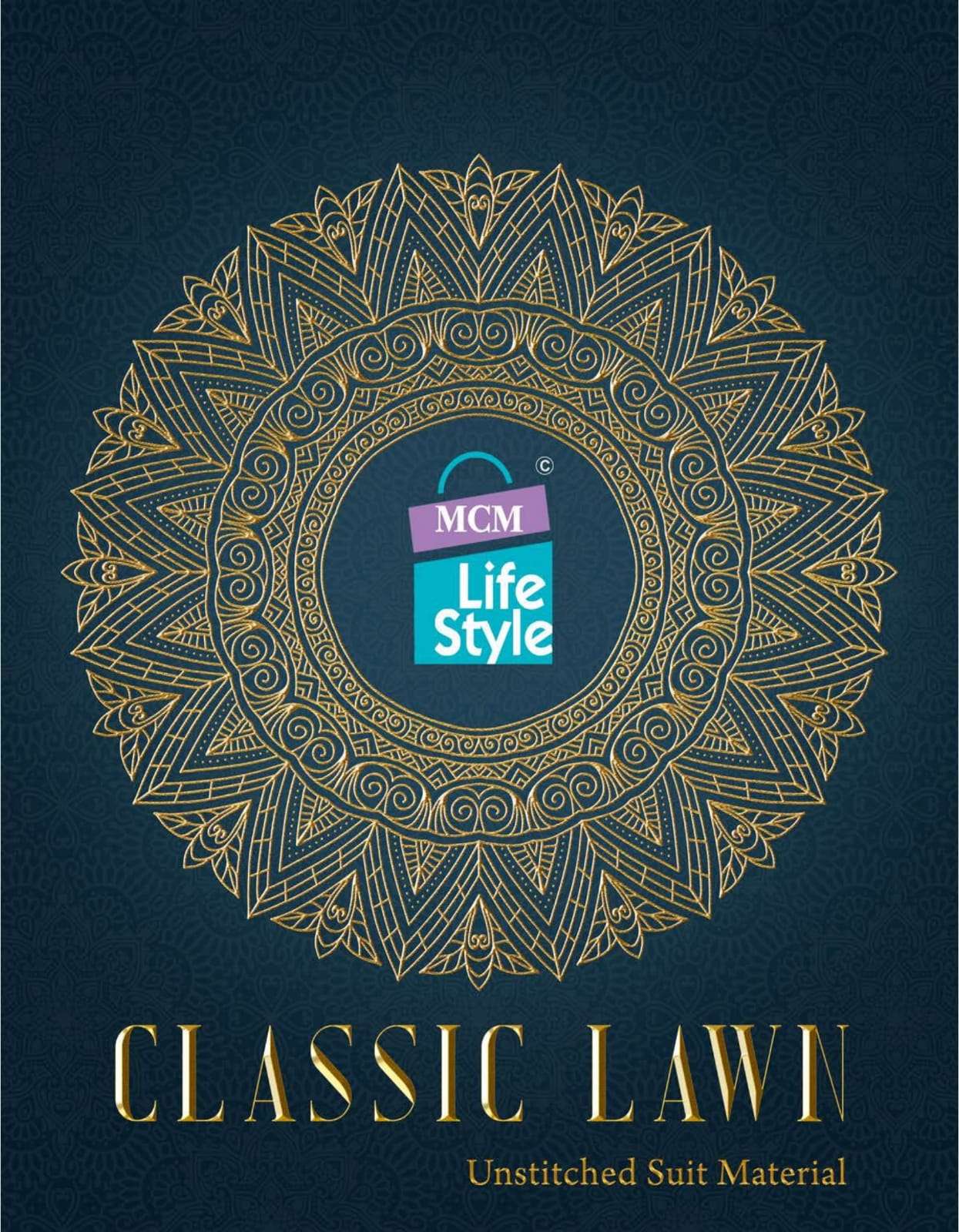 CLASSIC LAWN BY MCM LIFESTYLE 2025 TO 2034 SERIES BEAUTIFUL SUITS COLORFUL STYLISH FANCY CASUAL WEAR & ETHNIC WEAR COTTON PRINT DRESSES AT WHOLESALE PRICE