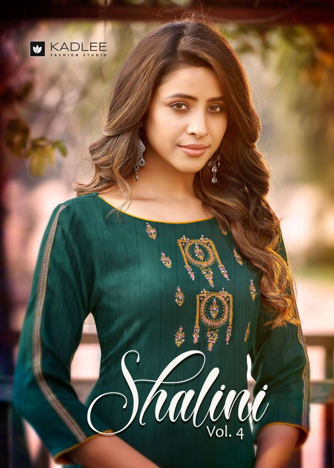 SHALINI VOL-4 BY KADLEE 2037 TO 2041 SERIES DESIGNER STYLISH FANCY COLORFUL BEAUTIFUL PARTY WEAR & ETHNIC WEAR COLLECTION NYLON VISCOSE KURTIS WITH BOTTOM AT WHOLESALE PRICE