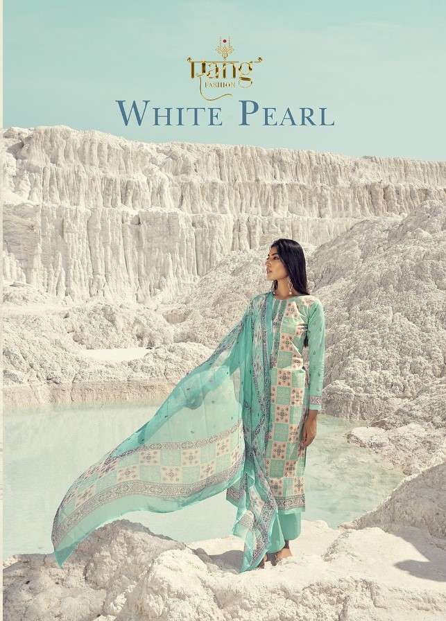 WHITE PEARL BY RANG FASHION 1101 TO 1108 SERIES BEAUTIFUL SUITS COLORFUL STYLISH FANCY CASUAL WEAR & ETHNIC WEAR PURE LAWN COTTON DIGITAL PRINT DRESSES AT WHOLESALE PRICE