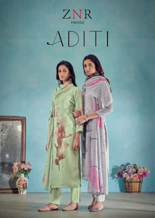 ADITI BY ZNR TRENDZ A TO D SERIES BEAUTIFUL SUITS COLORFUL STYLISH FANCY CASUAL WEAR & ETHNIC WEAR PURE JAM COTTON DIGITAL PRINT DRESSES AT WHOLESALE PRICE