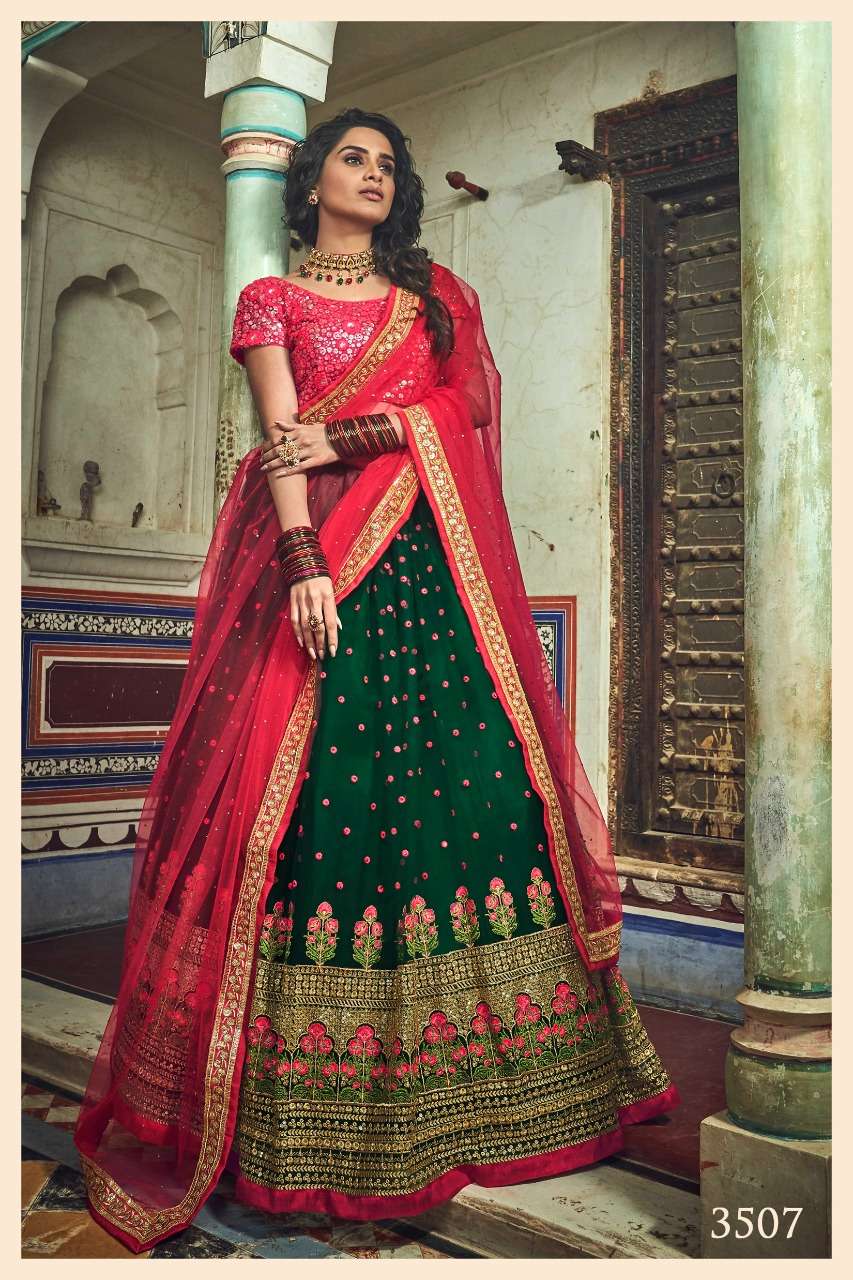 Mehndi Dresses Full Fancy 2023 | Lehenga designs, Bridal dress fashion,  Indian bridal outfits