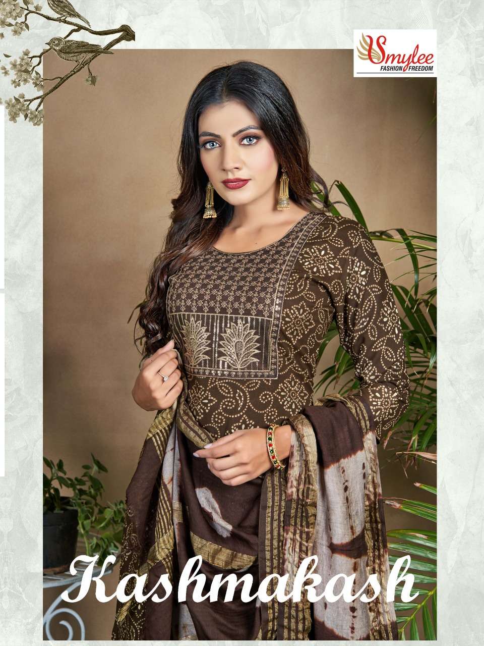 KASHMAKASH BY SMYLEE 01 TO 08 SERIES BEAUTIFUL SUITS COLORFUL STYLISH FANCY CASUAL WEAR & ETHNIC WEAR RAYON FOIL PRINT DRESSES AT WHOLESALE PRICE
