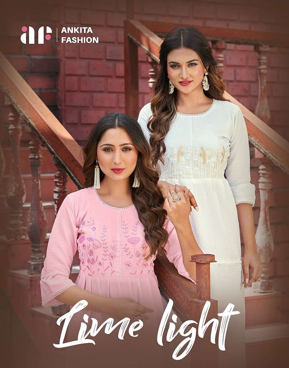 LIME LIGHT BY ANKITA FASHION 1001 TO 1008 SERIES DESIGNER STYLISH FANCY COLORFUL BEAUTIFUL PARTY WEAR & ETHNIC WEAR COLLECTION FANCY KURTIS AT WHOLESALE PRICE