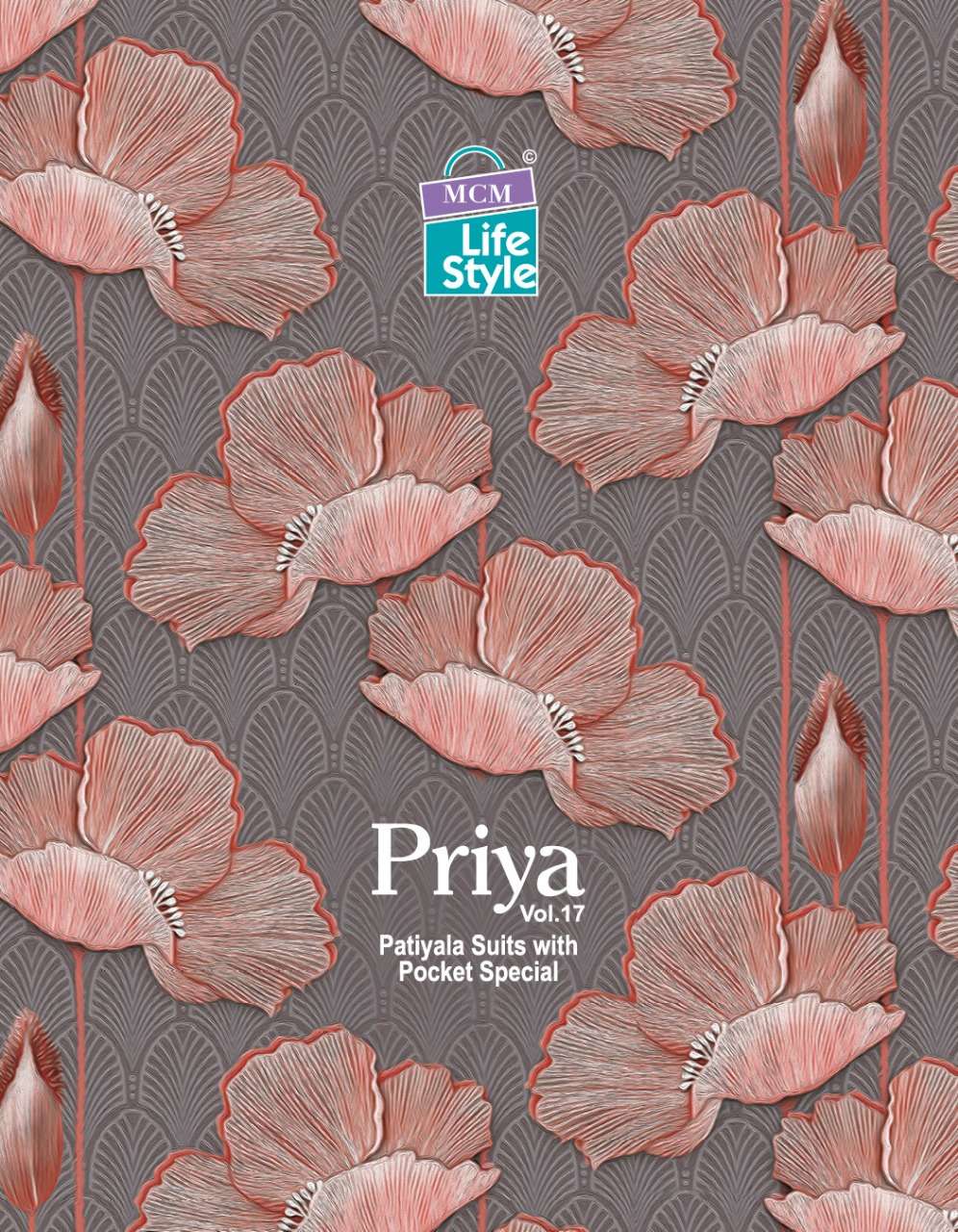 PRIYA VOL-7 BY MCM LIFESTYLE 1701 TO 1716 SERIES BEAUTIFUL SUITS COLORFUL STYLISH FANCY CASUAL WEAR & ETHNIC WEAR HEAVY COTTON PRINT DRESSES AT WHOLESALE PRICE