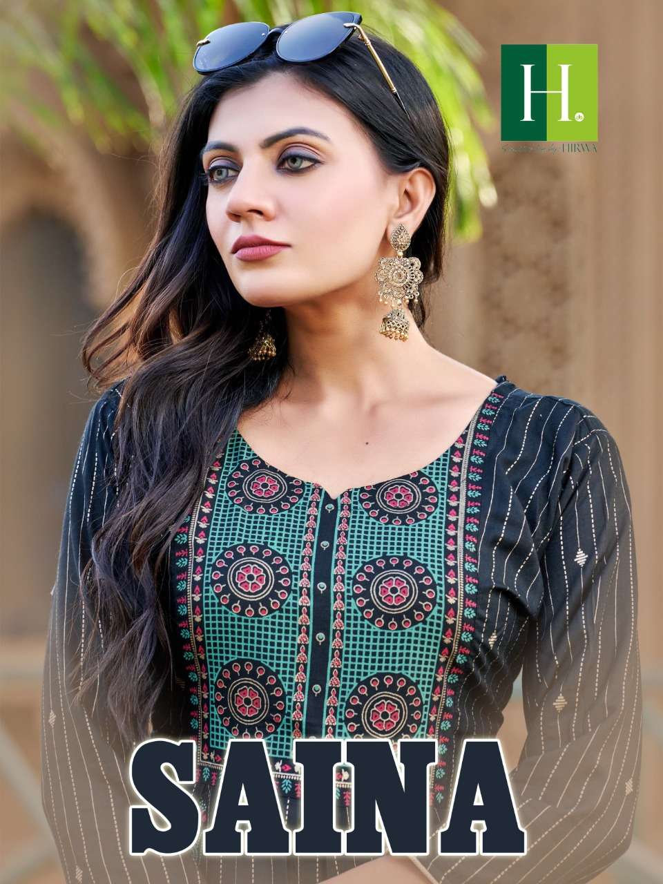 Saina By Hirwa 1001 To 1010 Series Beautiful Stylish Fancy Colorful Casual Wear & Ethnic Wear Heavy Rayon Gowns At Wholesale Price