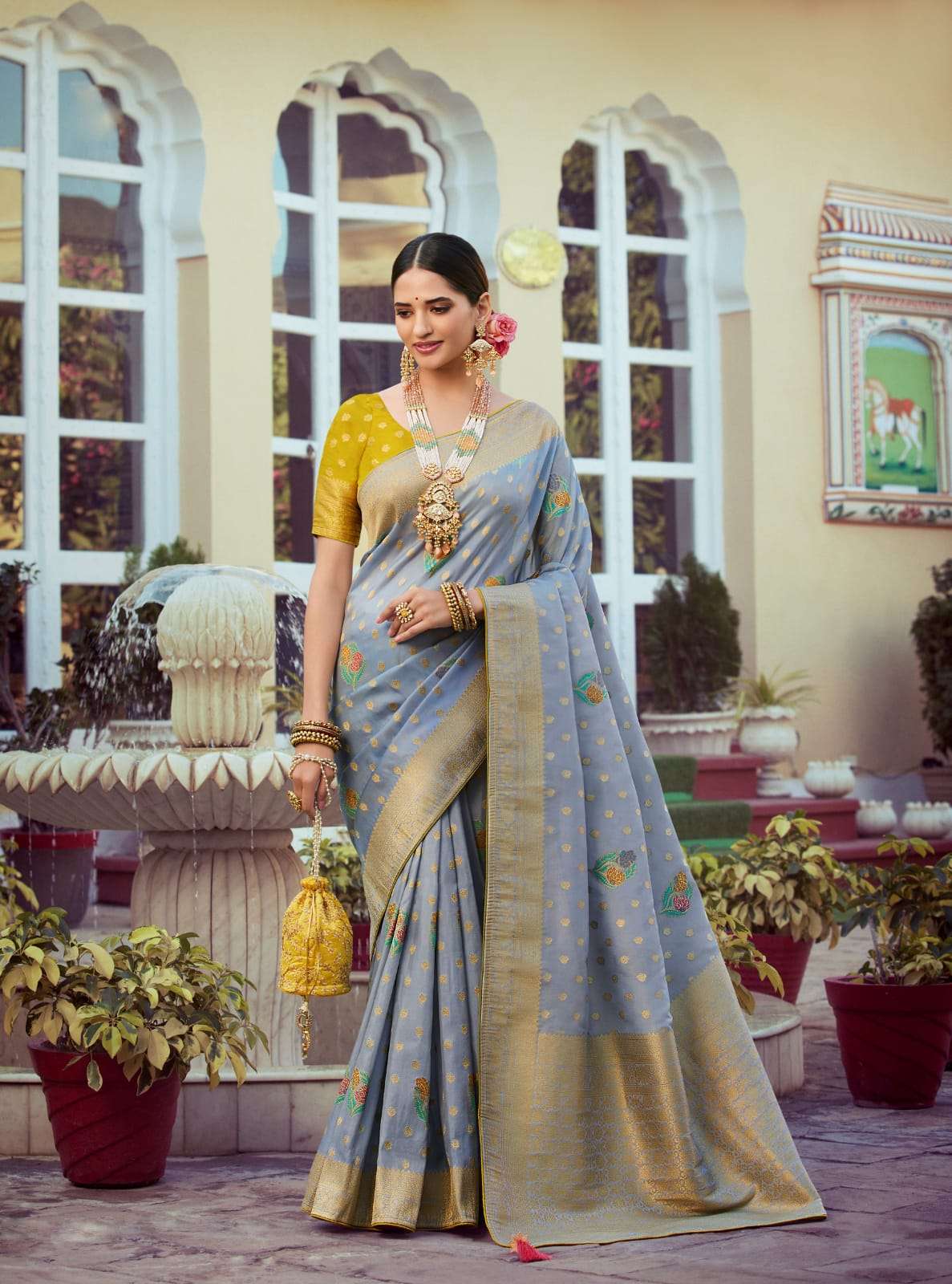 Fancy saree dikhao party on sale wear