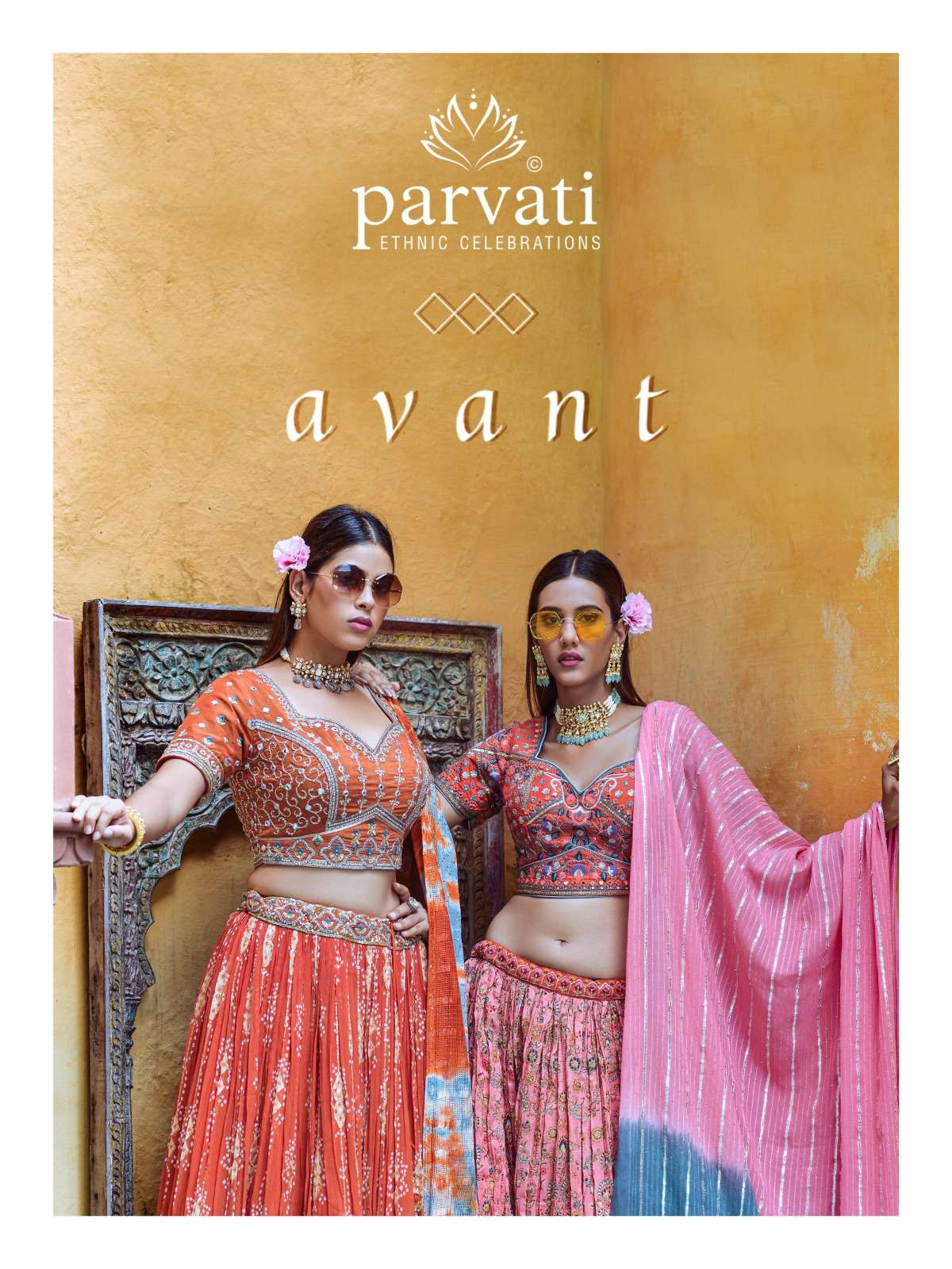 Avant By Parvati Fabrics 77307 To 77312 Series Designer Beautiful Wedding Bridal Collection Occasional Wear & Party Wear Pure Viscose Lehengas At Wholesale Price