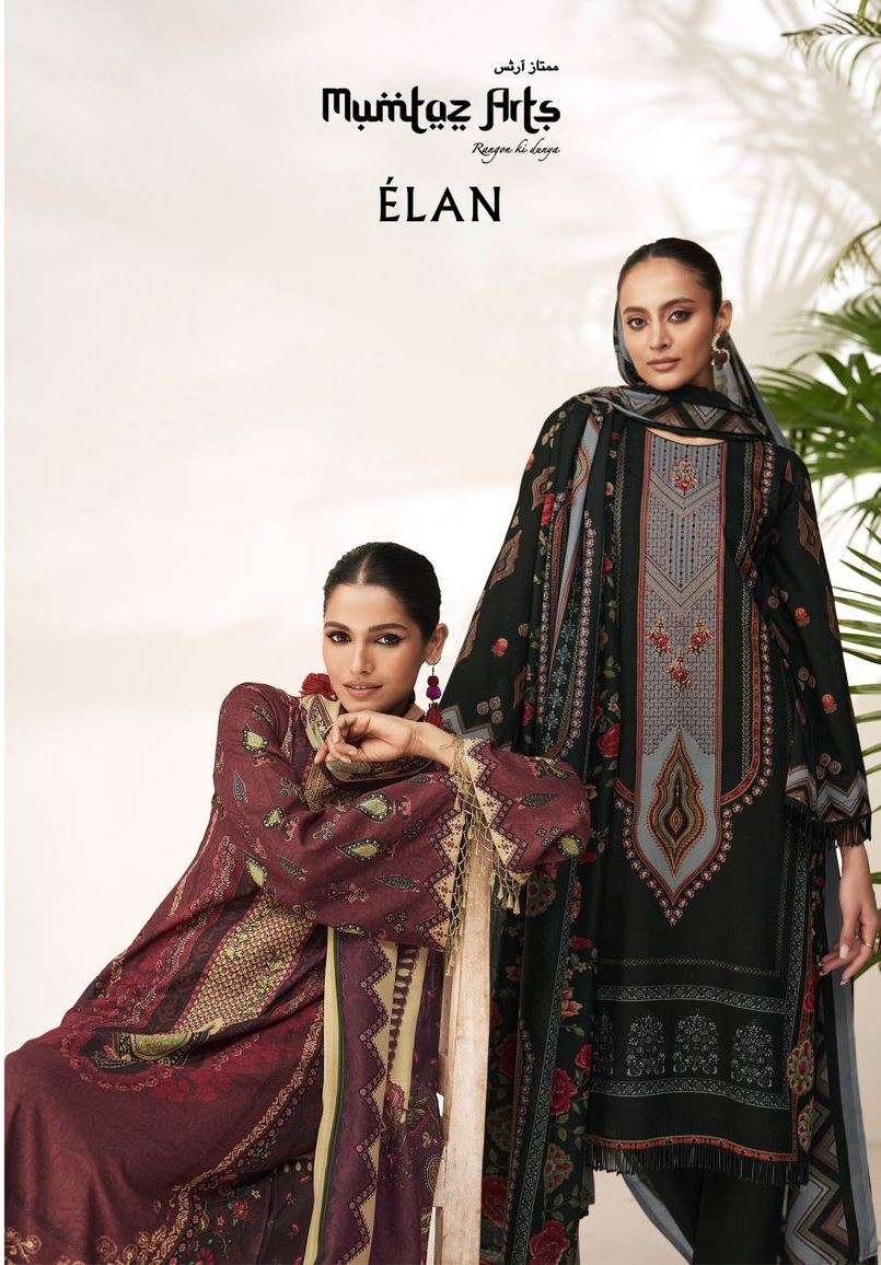 ELAN BY MUMTAZ ARTS 10001 TO 10008 SERIES BEAUTIFUL SUITS COLORFUL STYLISH FANCY CASUAL WEAR & ETHNIC WEAR PURE JAM SATIN DIGITAL PRINT DRESSES AT WHOLESALE PRICE