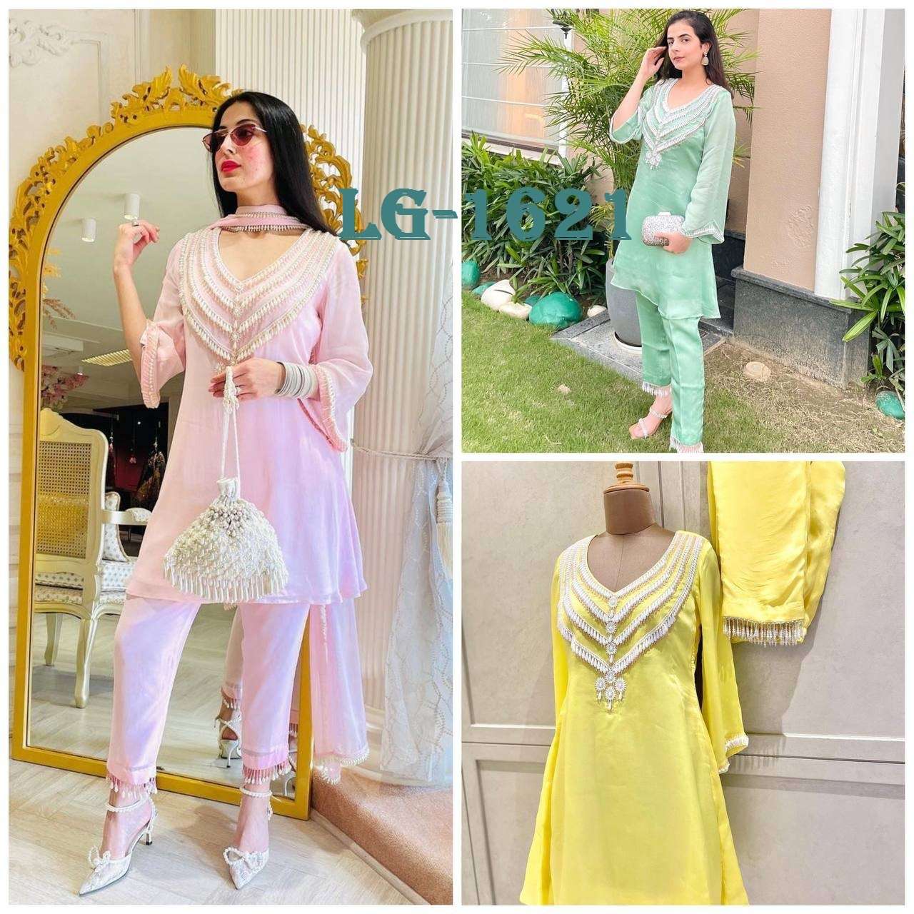 L-1621 By Fashid Wholesale 01 To 03 Series Beautiful Stylish Suits Fancy Colorful Casual Wear & Ethnic Wear & Ready To Wear Muslin Silk Dresses At Wholesale Price