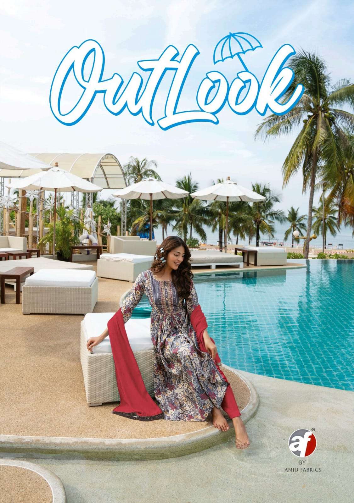Outlook By Anju Fabrics 2851 To 2856 Series Beautiful Stylish Suits Fancy Colorful Casual Wear & Ethnic Wear & Ready To Wear Modal Viscose Dresses At Wholesale Price
